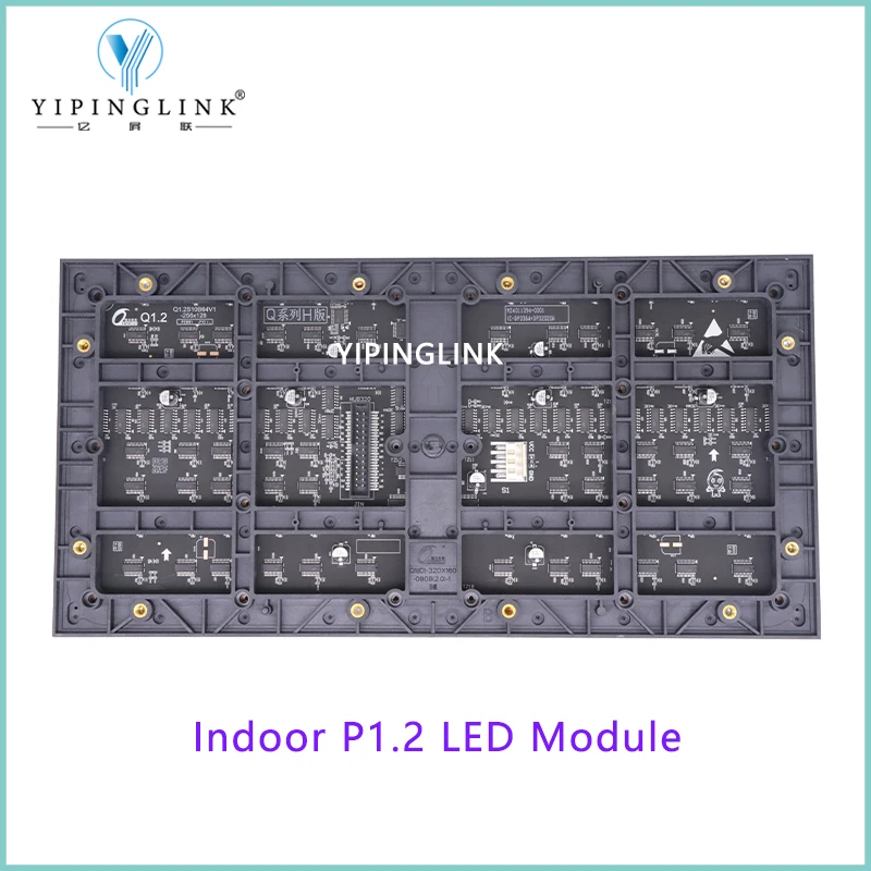 フルカラー屋内LEDディスプレイモジュール,小さなピッチ,320x160mm,hd,広告会議,レンタル,p1.2