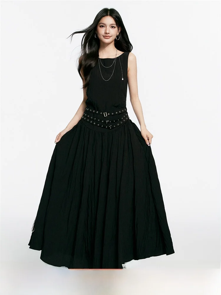 

Chill Zoeys Faionable Vest Dr Sli Summer New Arrival Svel round Ne Basic Sle Casual Dr Polyester Fiber