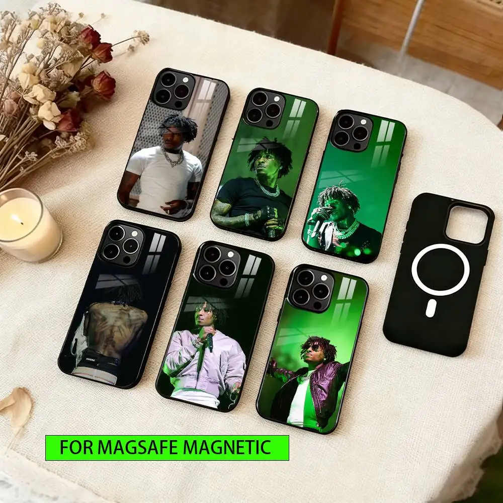 

YoungBoy Phone Case For iPhone17,16,15,14,13,12,11 Plus,Pro Magnetic with Magsafe Wireless Charging