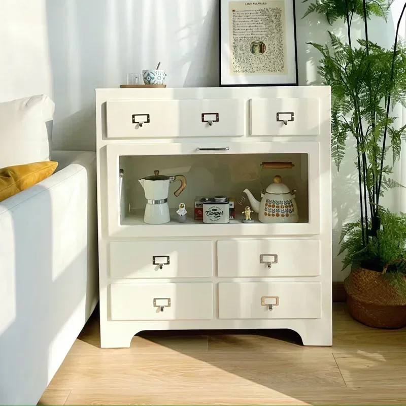 خزانة ذات 6 أدراج تعرض خزائن جانبية ودرج تخزين وخزانة مشروبات جانبية لغرفة المعيشة وغرفة النوم ومنظم تلفزيون Meuble #4