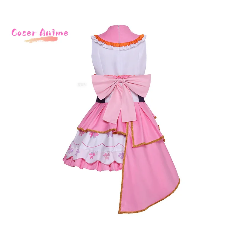 Project Sekai Movie: Kowareta Sekai To Utaenai Anime Cosplay Momoi Airi Costume Play Uniform Headdress Set Outfit Comic Con