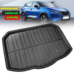 For Nissan Qashqai J12 3 2022 2023 2024 Car Boot Liner Mat Cargo Trunk Floor Tray Carpet Waterproof Anti Slip Cover Accessories