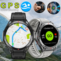 2025 New Rugged Military GPS Smart Watch Men AMOLED HD Screen Heart Rate Bluetooth Call Waterproof Outdoor SmartWatch For Xiaomi