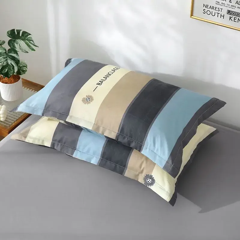 

Pillowcase Adult Pair of Simple Thickened Student Dormitory Sprinkle Shop Apartment All Year Round Pillow Cover 2 2xpillowcases
