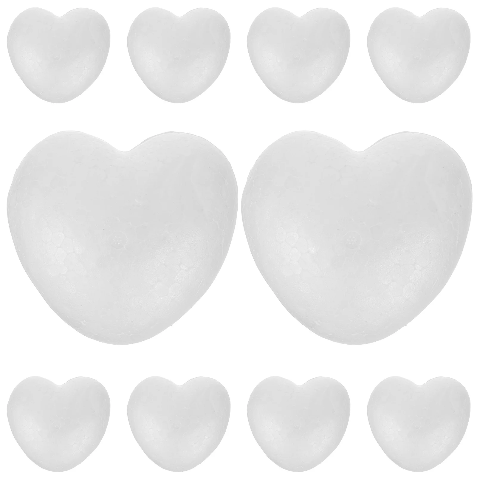

10pcs Solid Foam 100Mm Diy Craft Decor For Wedding Valentine Party Modeling Ornament Diy Heart Party Heart Craft