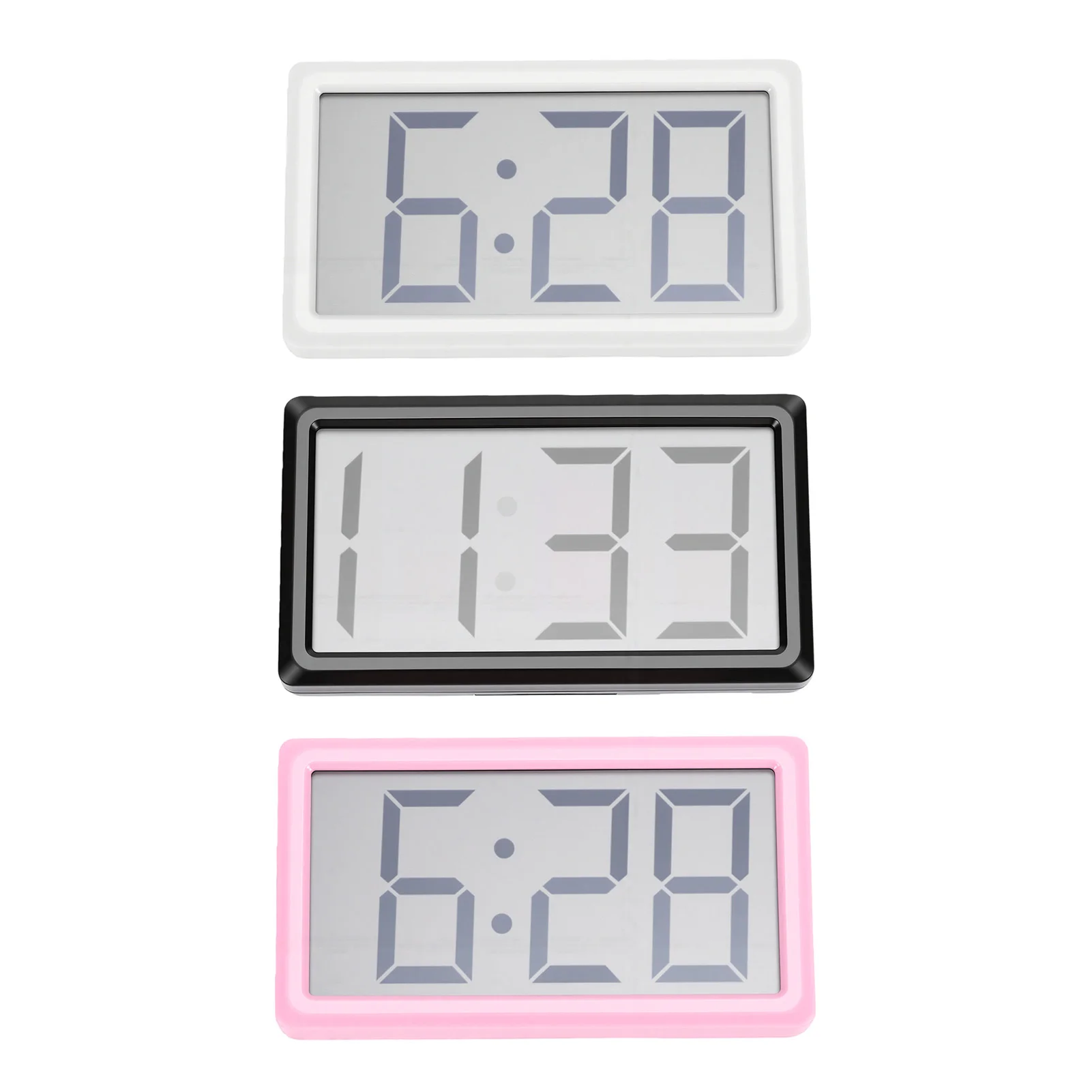 Digital Clock Car Clock Small Digital Clock Magnetic Lightweight Portable Versatile 12 Hour Clock For Travel Classroom Bedroom