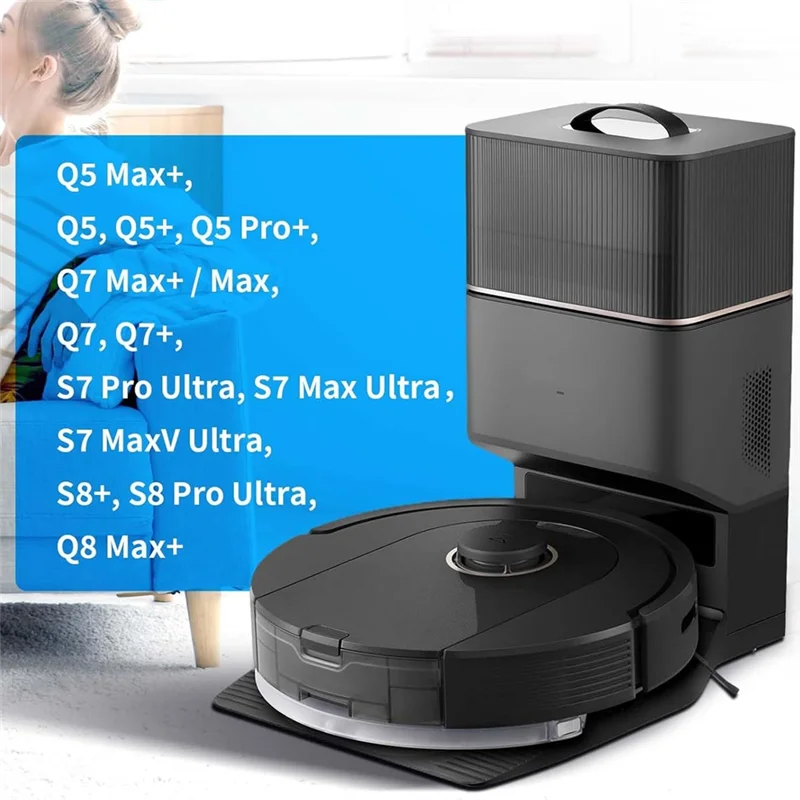 A39M For Roborock S8+/S8 Pro Ultra/Q7 Max+/Max/Q7+/Q5/Pro+/Max+/Q8 Max+/S7 Pro Ultra Dust Bags For Robot Vacuum