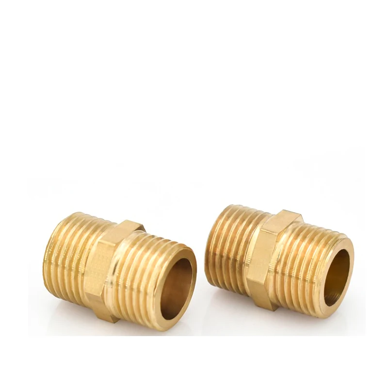 Brass Tube Fitting Quick Fit Adapter Male Thread 1/8\