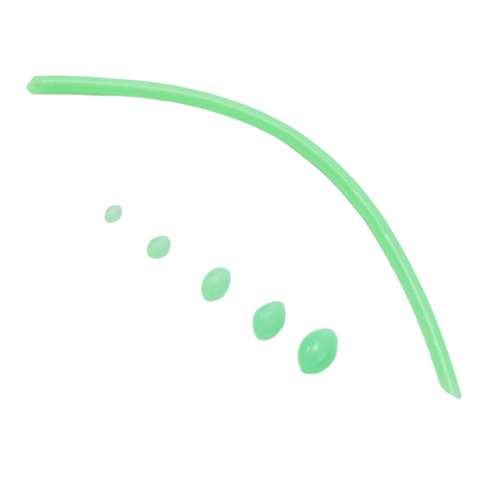 

Plastic Luminous beads kit Portable 171Pcs set 4-10mm Beads Green Luminous Beads Set Luminous-Tube Night Fishing