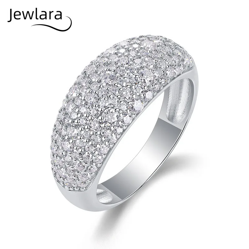 

Jewlara Light, роскошные полные кольца для детей не выцветают, Seiko Premium, универсальное серебро 925 пробы, новое кольцо с муассанитом, ювелирные изделия, подарки