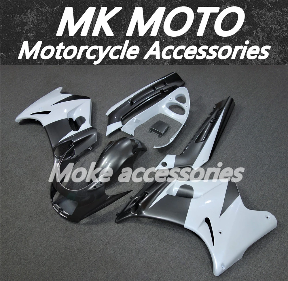 Motorcycle Fairings Kit Fit For Zzr250 1996-2007 Bodywork Set High Quality ABS Silver Pearl white New
