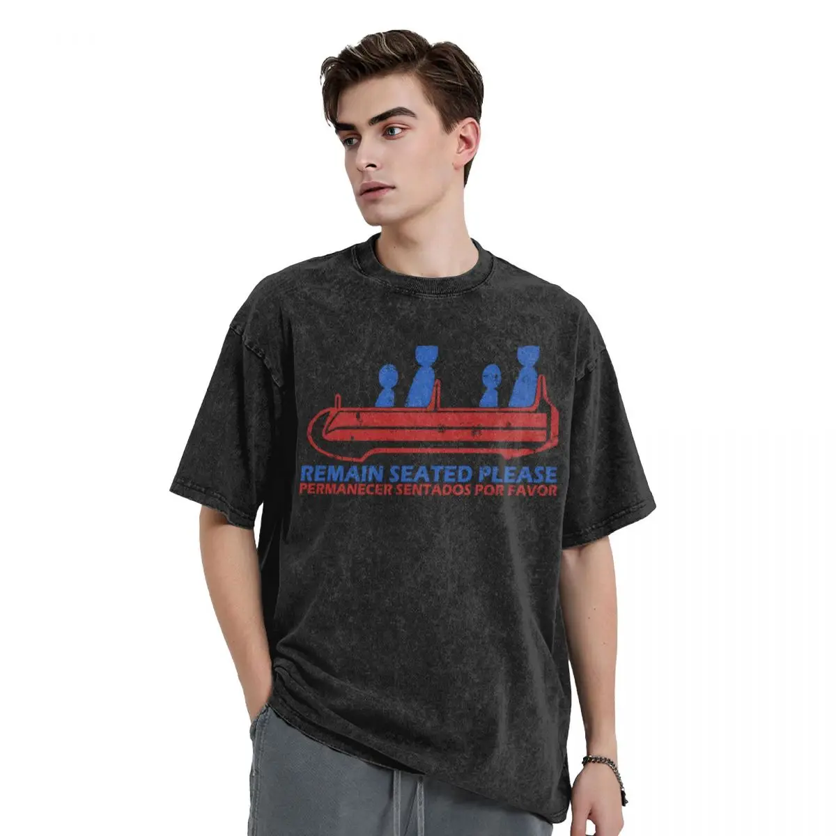 

Remain Seated Please T-Shirt cute clothes anime stuff tops sweat mens white t shirts