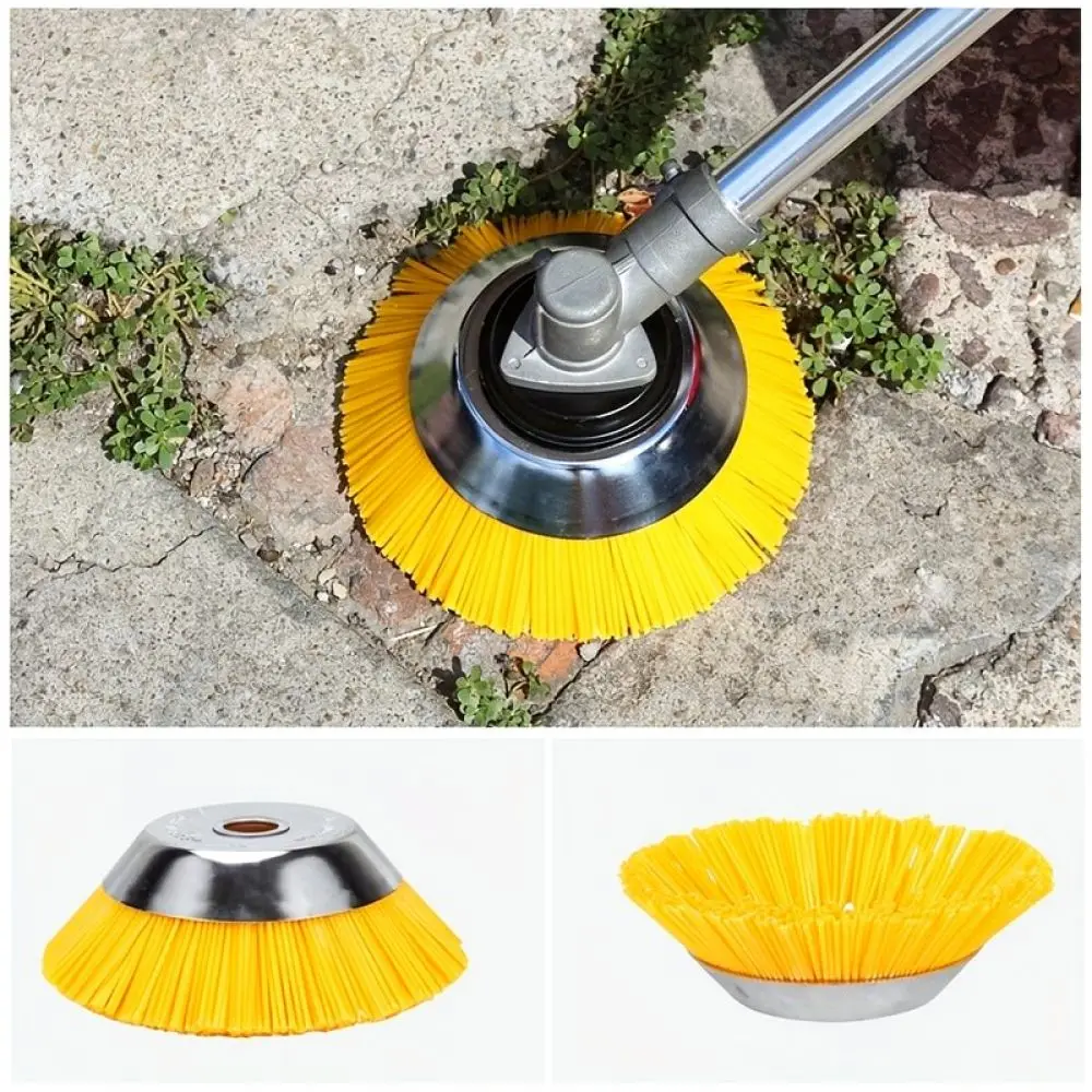 Universal Nylon Trimmer Head 8 Inch Removal Brush Grass Cutter Spare Parts For Courtyard Pathway Garden Maintenance