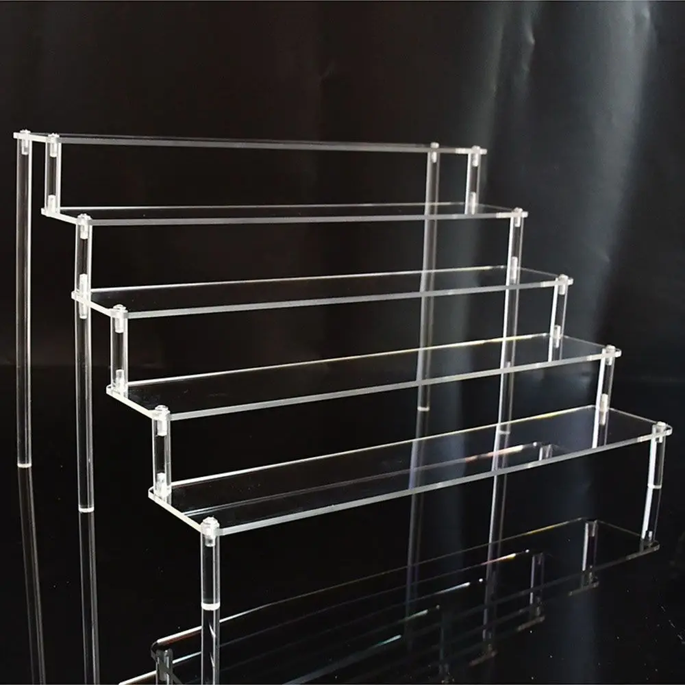 Ladendisplay-Werkzeughalter, Acryl-Präsentationsständer, Keramik-Aufbewahrungsregal, Puppen- und Tonfiguren-Displayständer, Leiter-Make-up-Organizer