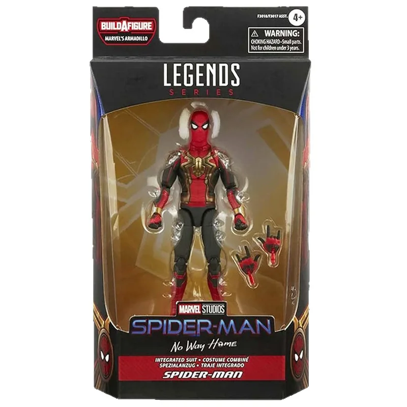 

Мстители Человек-Паук 3 Красное Золото Герои Без Возврата Fusion Костюм 6-дюймовая Мобильная Фигурка Модель Детский Подарок На День Рождения