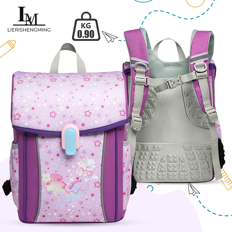 

Back to School Adjustable Kids School Backpack for Boys Girls Lightweight Ergonomic Growth Design Waterproof Elementary Bookbag