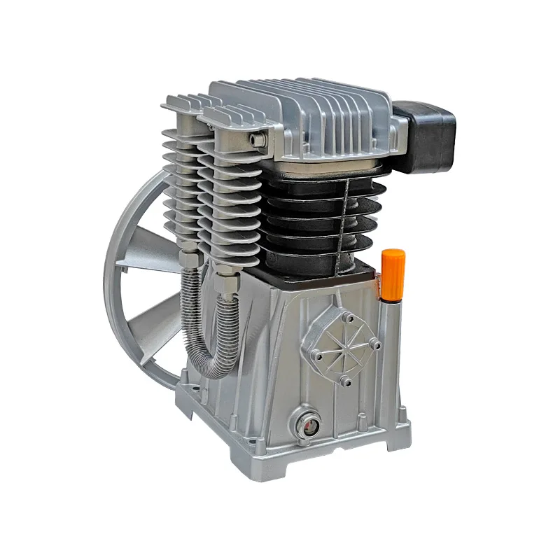 

Applicable air compressor head Italian 2080T double cylinder 4HP high pressure aluminum pump head aircompressor 1.25Mpa