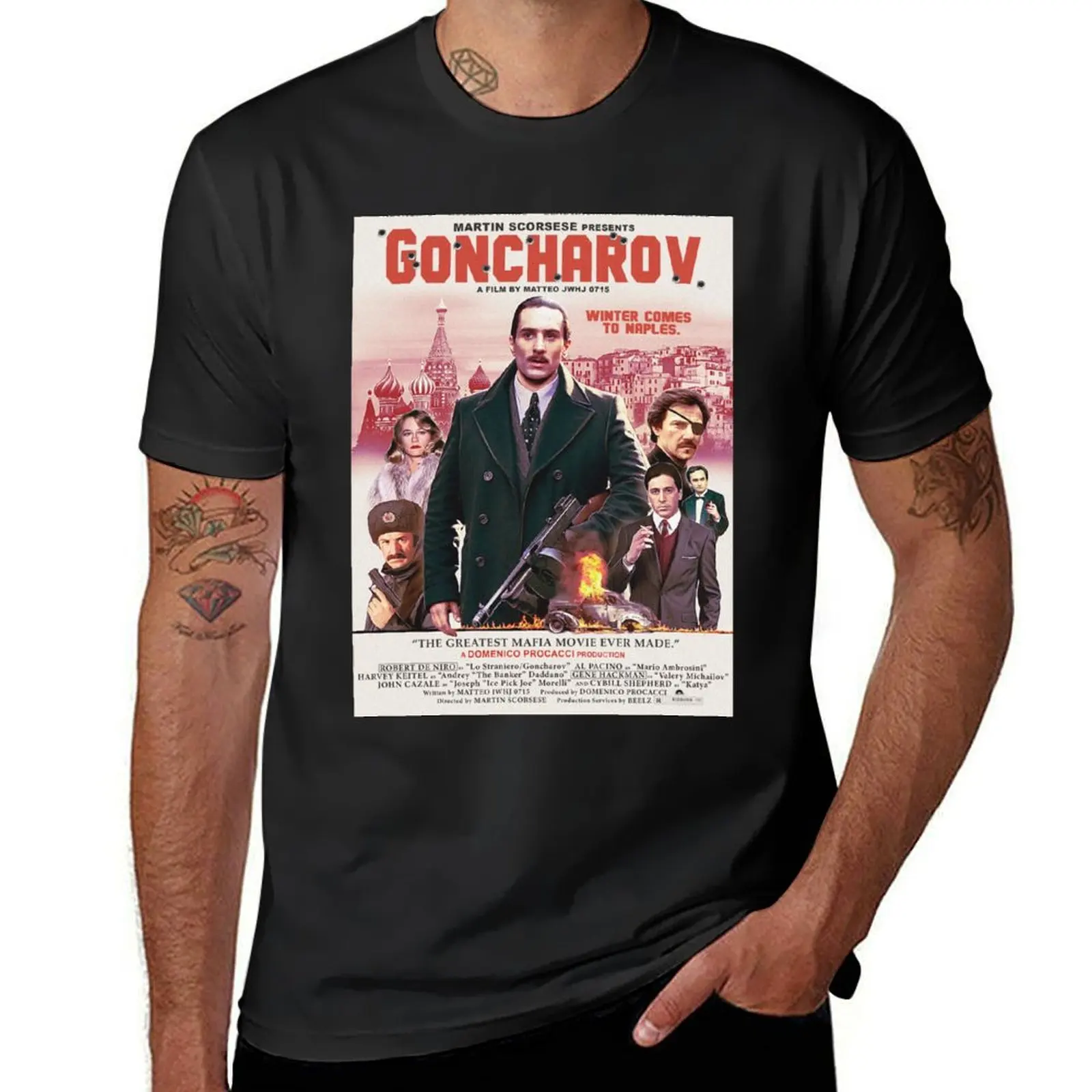 

Goncharov Movie Poster T-Shirt boys whites cute tops quick drying tops t shirts for men graphic