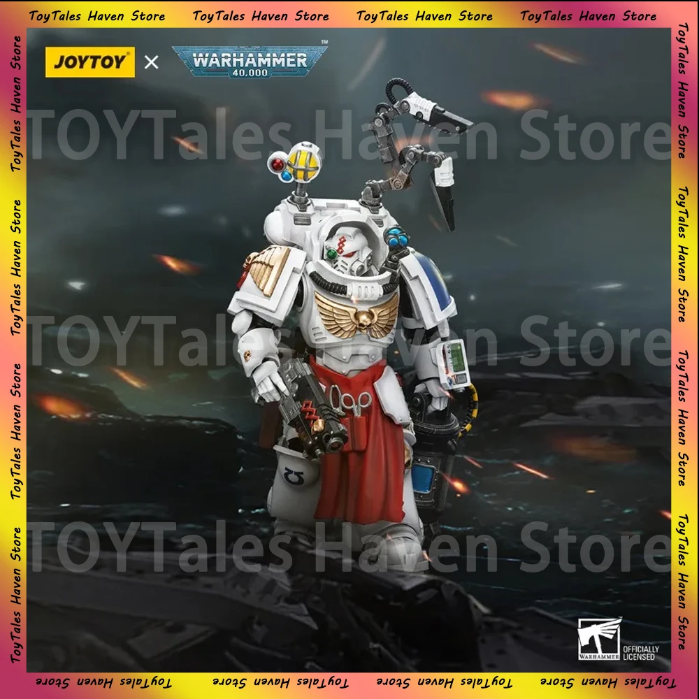 [Pre sale] JOYTOY 1/18 Warhammer 40K Action Figure Ultramarines Apothecary Biologis Model Toys Collection Christmas Gift