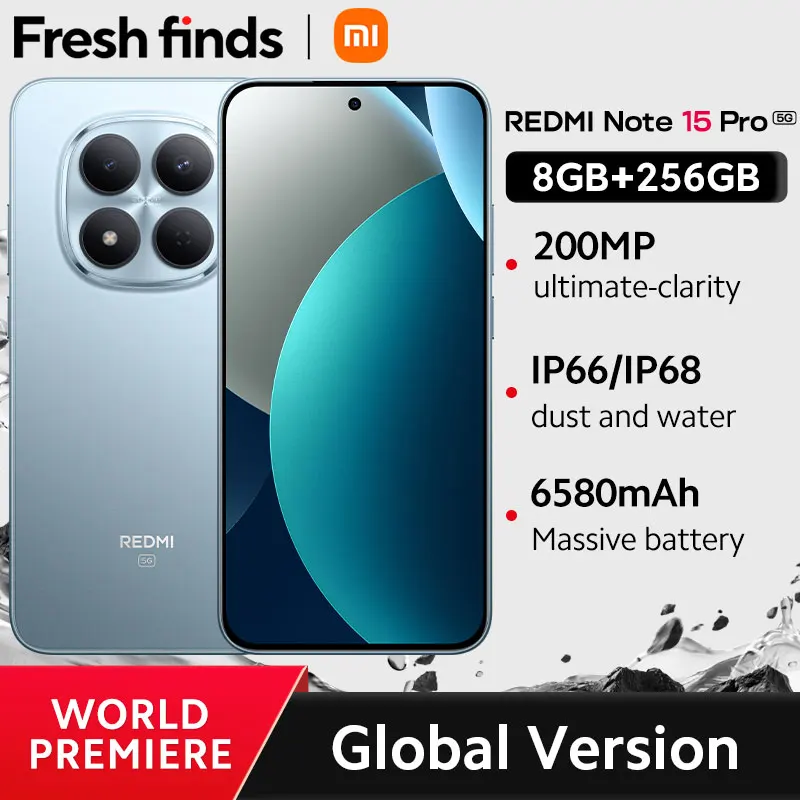 REDMI Note 15 Pro 5G 8/256GB 国内版 REDMI Note 15 Pro 5G (8GB/256GB) -チタングレー（SIMフリー版