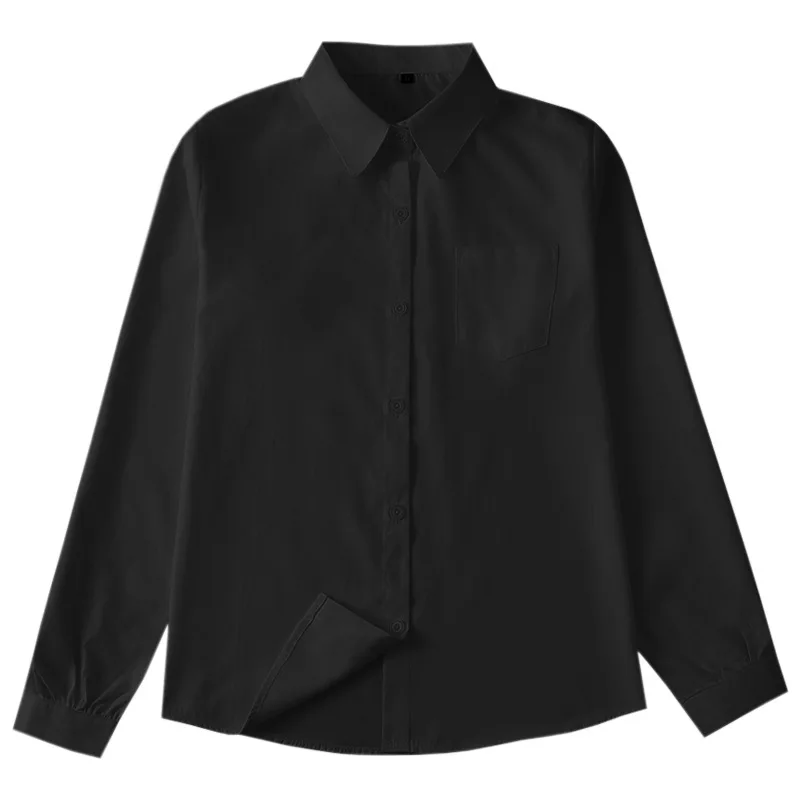 Japanse Student Blouse Voor School Meisje Jk Formele Werk Cosplay Lange Korte Mouw Wit Shirt Voor Koreaanse Uniformen Seifuku Top