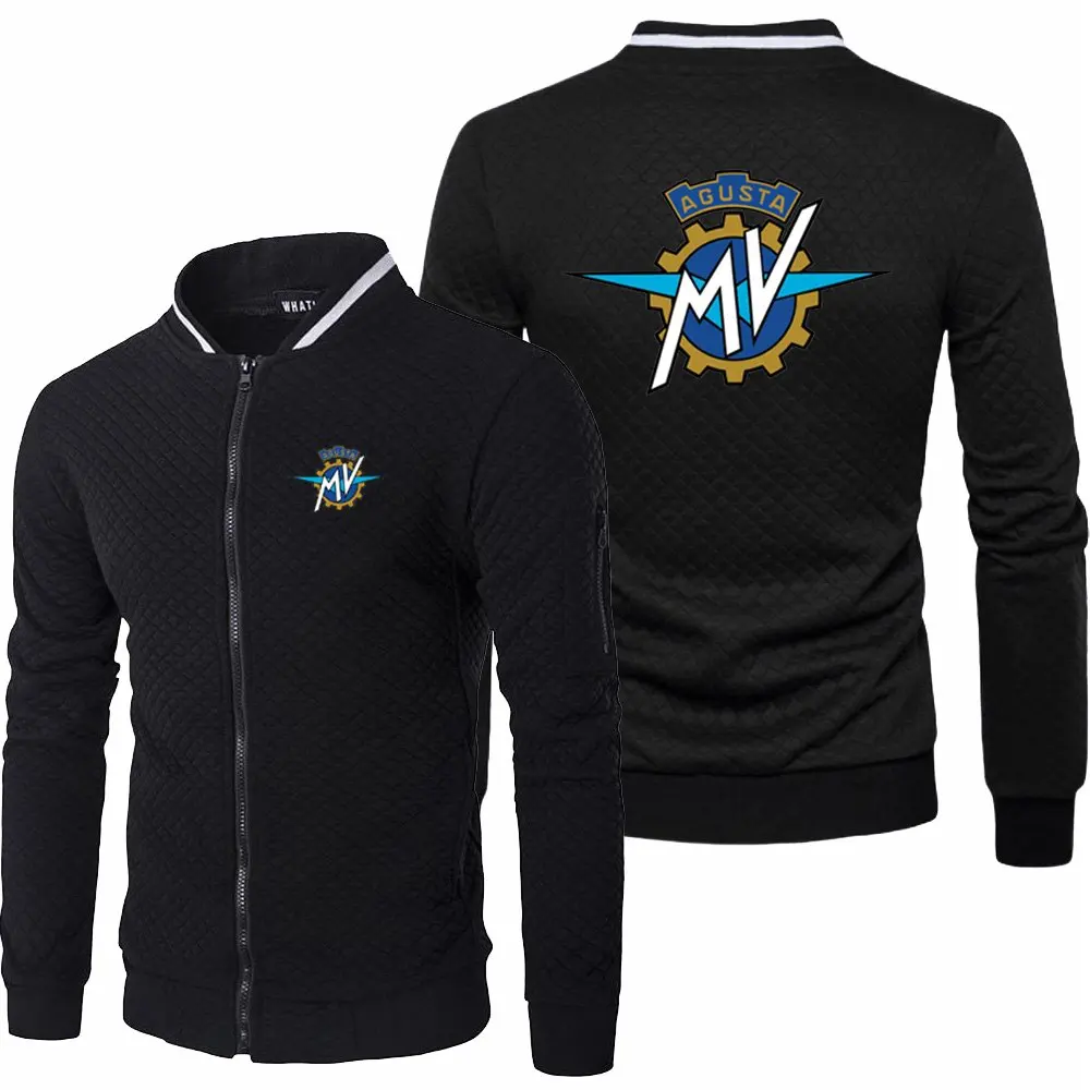 MV Agusta-Veste à manches longues pour homme, sweat à capuche zippé, décontracté, sportif, PVD, printemps, automne, mode masculine, nouveau, 2023