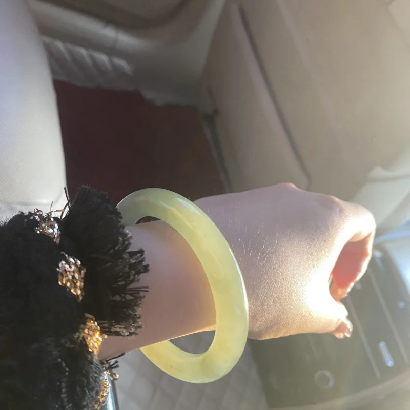 

Браслет Qingshui, из нефрита Хэтиан, летний нефритовый браслет, новый модный и универсальный товар