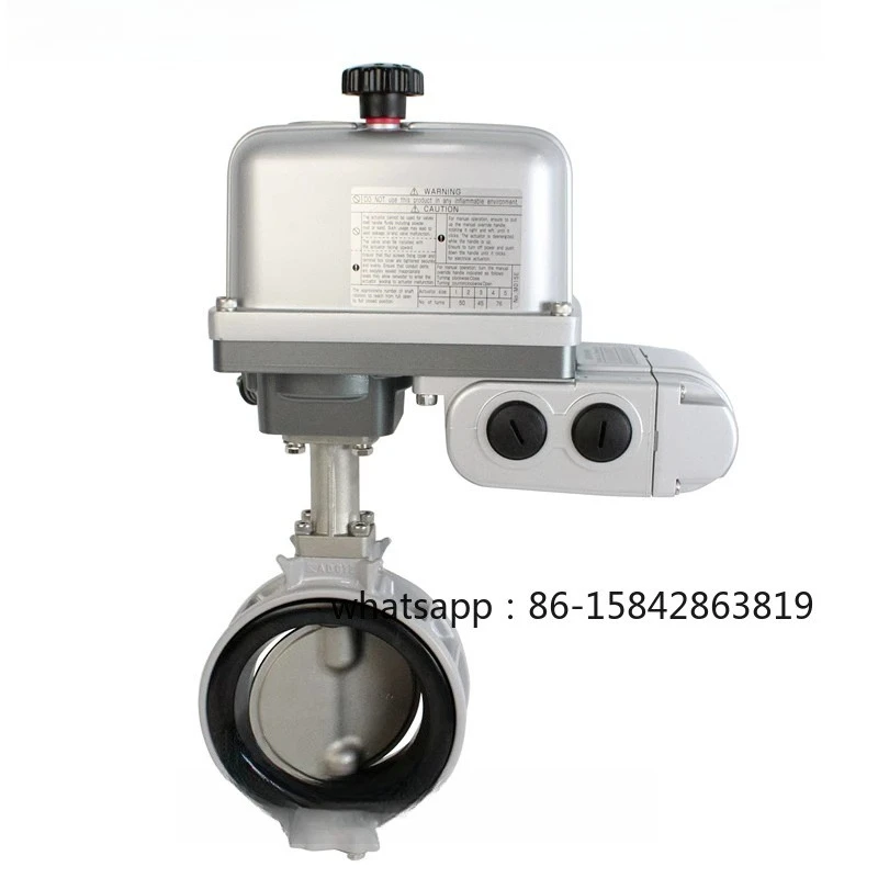 

EXS200-10XJME Japan Kitazawa KITZ Electric Aluminum Alloy Clip Butterfly Valve AC220V
