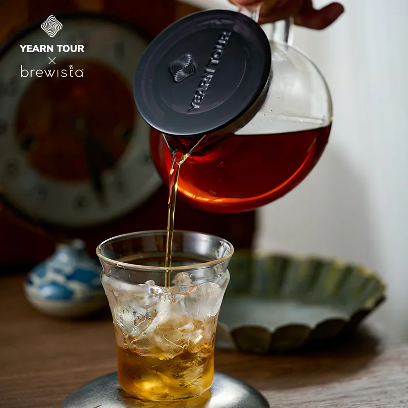 Brewista&YearnTour Co-branded Collection Glass Multifunctional Hand Brewed Coffee Sharing Pot Mugs Coffee Servers