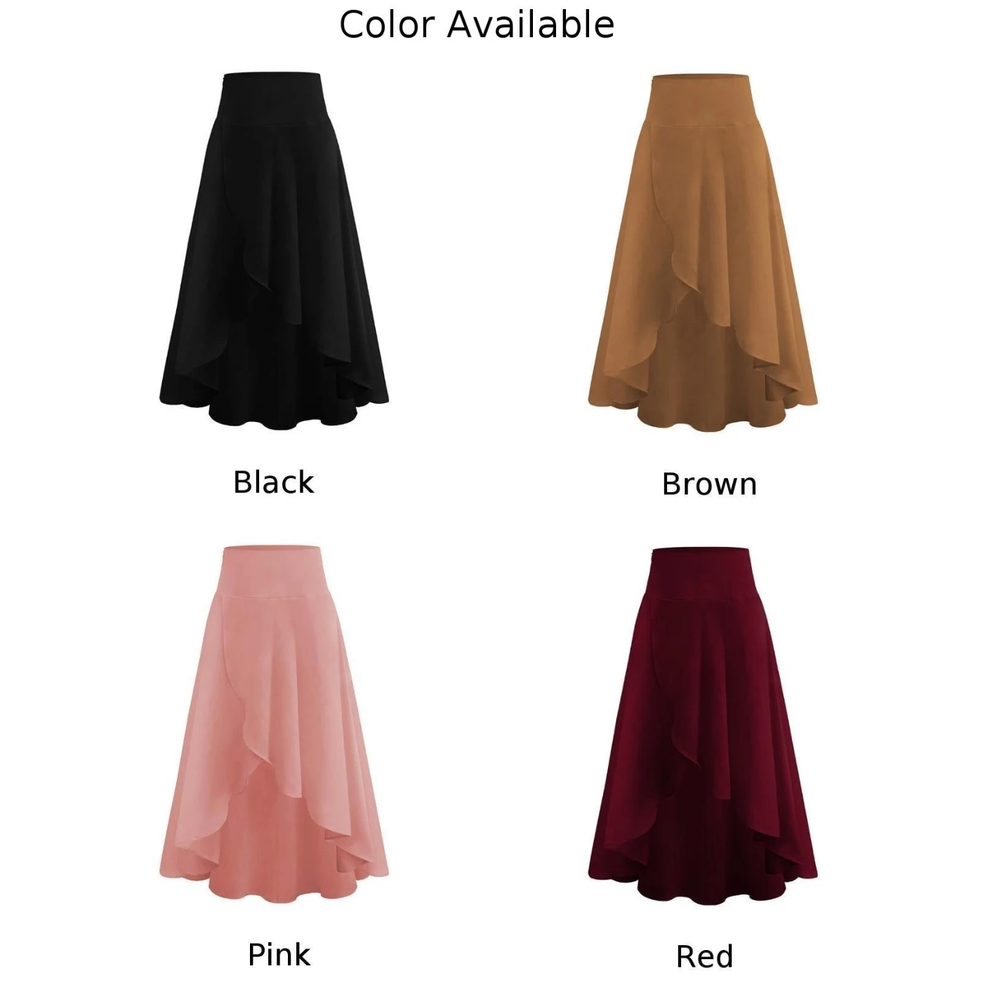 Voor Homewear Party Elegante Rok Casual Lente Zomer Rokken Voor Vrouwen Onregelmatige Rok Onregelmatige Rok Toepasselijk Geslacht Vrouw