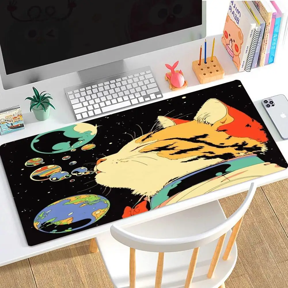 

Большой коврик для мыши, офисный коврик, резиновый противоскользящий коврик для мыши, настольный коврик, прочный и долговечный, универсальный для сцен, аксессуары для ПК, стола