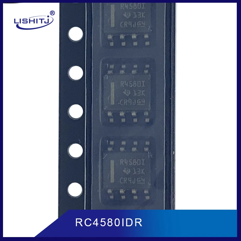 RC4580IDR SOP8 для чипа усилителя