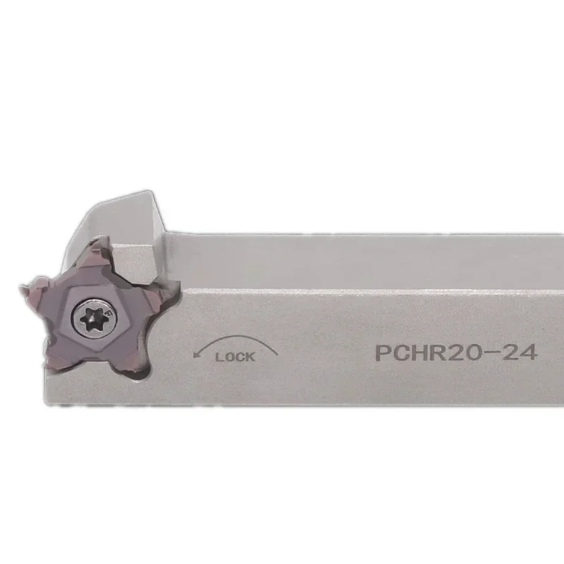 PCHR16-24 PCHR20-24 PCHR25-24 for PENTA24 Pentagram insertOuter circular groove cutter bar  CNC mechanical cutting special