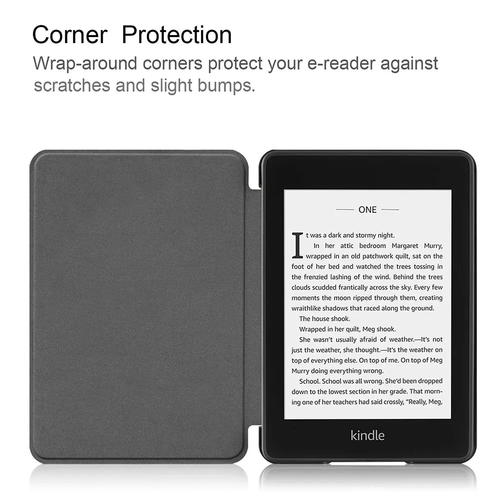 kindle case Rainbow paperwhite123 has magnetic sleep wake silicone soft case Youth Edition 658TPU leather case drop proof case