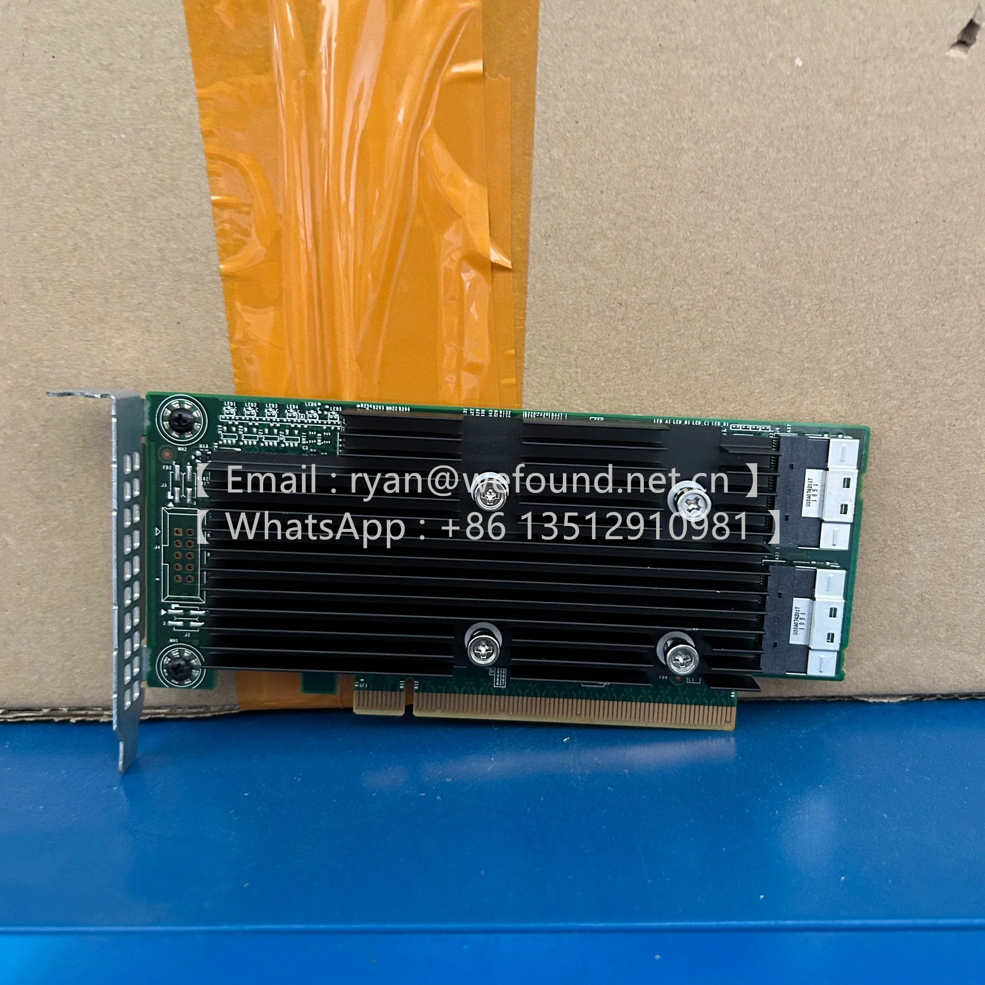C6420 0CDC7W 0TJCNG R740 C6420 SSD NVMe PCIe 16X U.2 HBA CARD