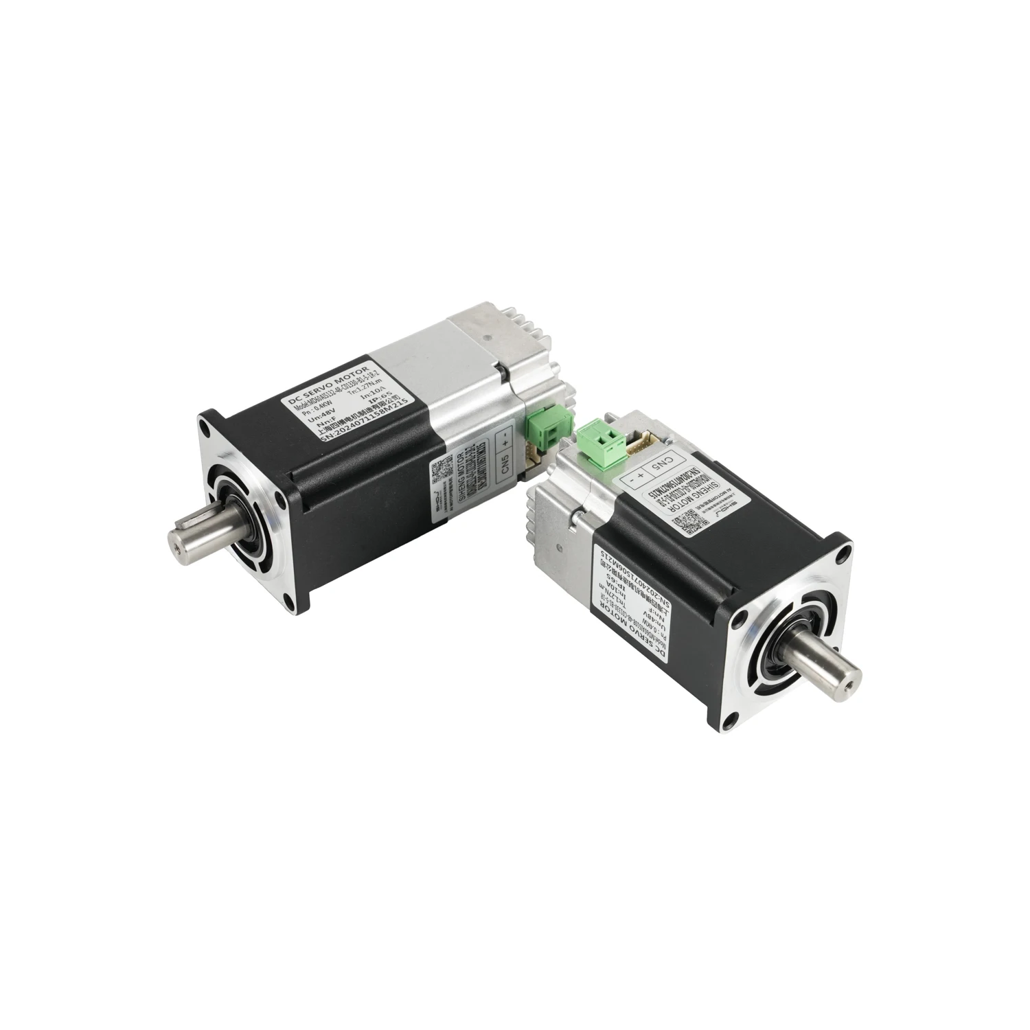Siheng Factory 400W 48V Driver Canopen integrato Nema24 60mm1.27nm Servomotore CC Magnete permanente 3000 giri/min per robot AGV CE