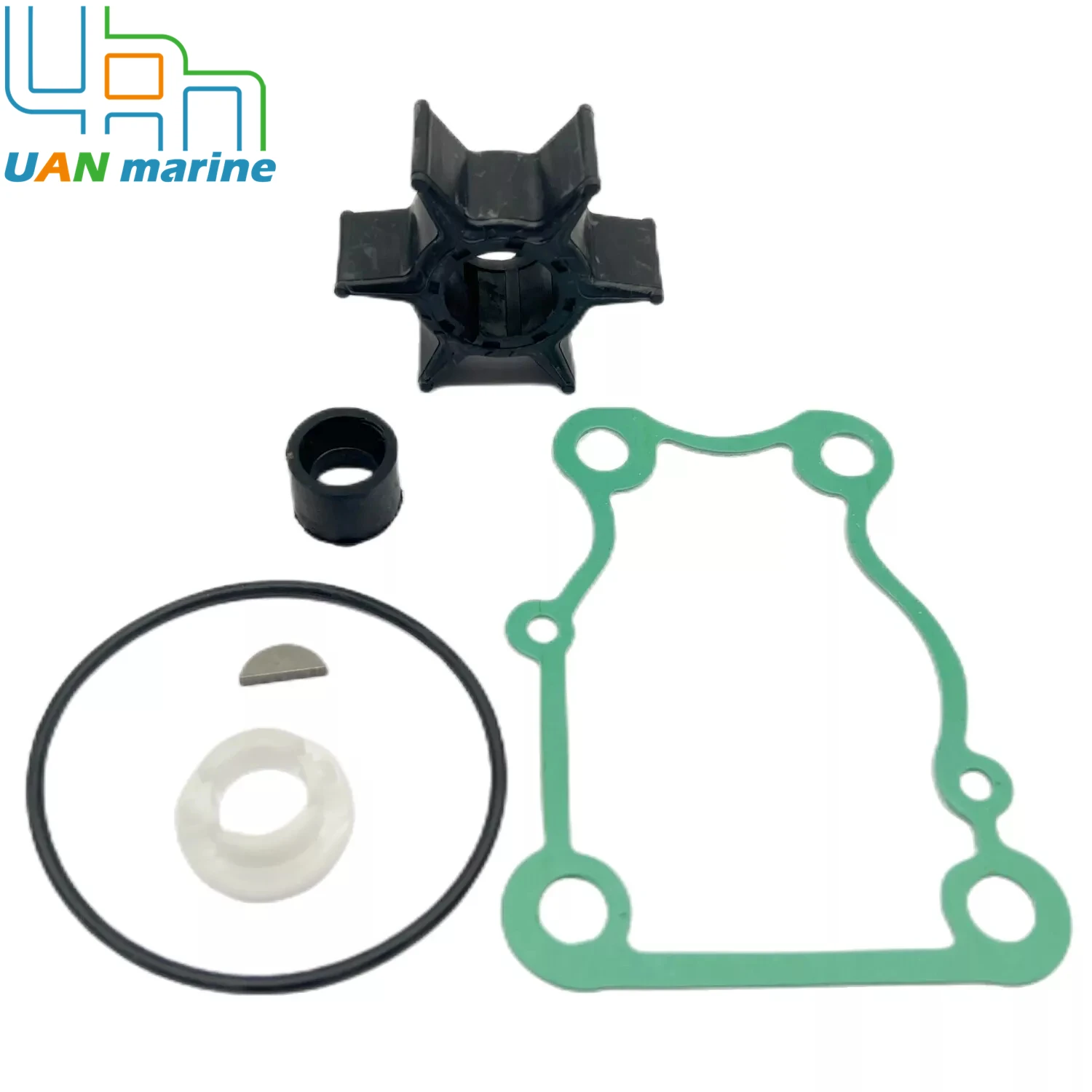 63D-W0078  Water Pump Impeller Repair Kit For Yamaha  2&4-Stroke 40 50 60HP Outboard 63D-W0078-00 63D-W0078-01 63D-W0078-01-00