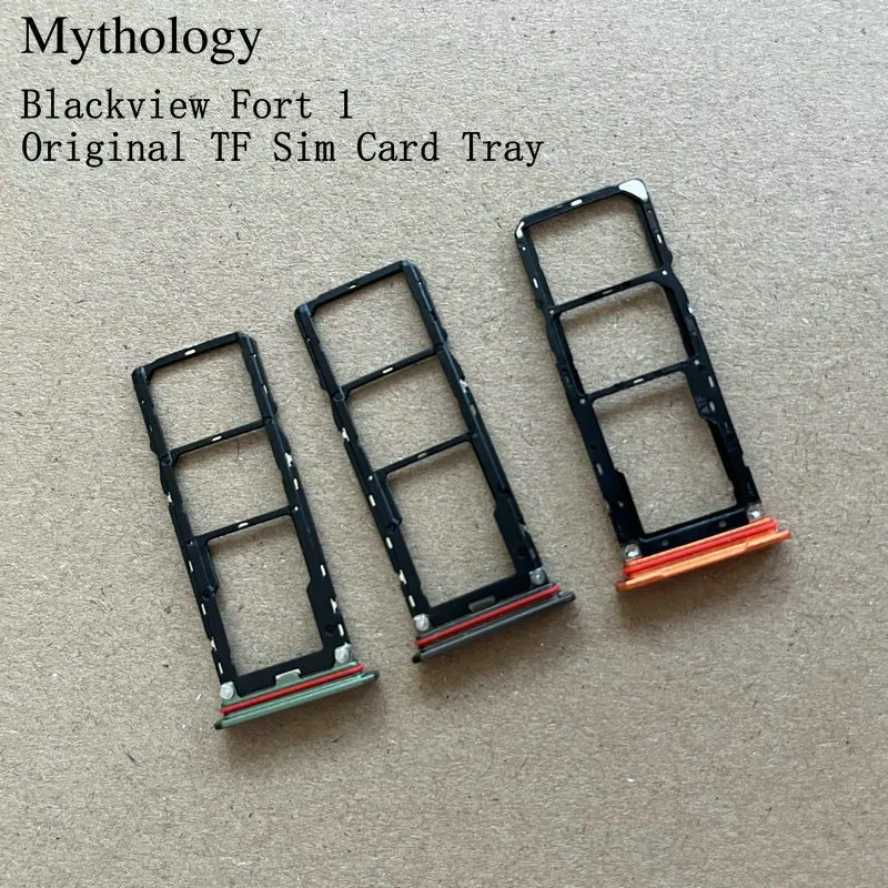 For Blackview Fort 1 TF Sim Card Tray Original Sim Card Slot Smartphone Repair Parts