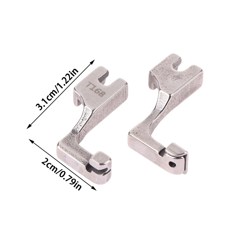 T69 Random Industrial Sewing Machine Lockstitch Flat Steel Single-Sided Invisible Zipper Presser Foot Sewing Accessories