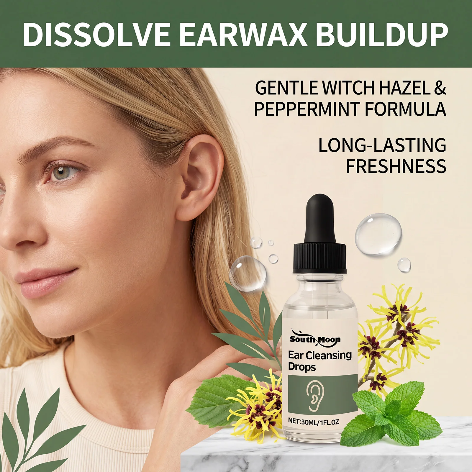 Ear Cleansing Drops Gentle Ear - огляд і ціна Ear Wax Remover