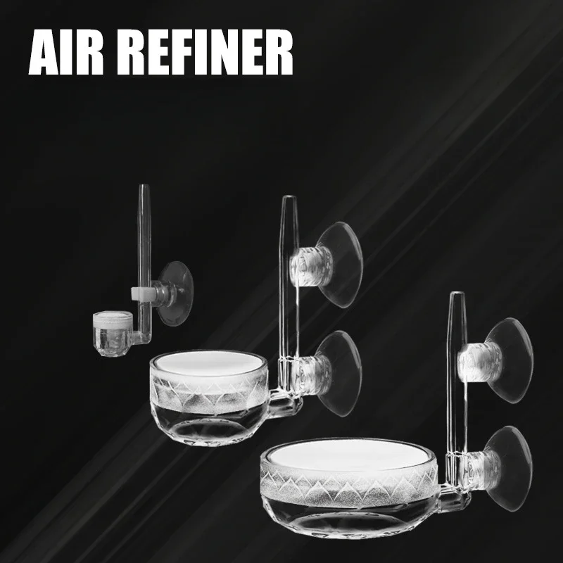 1pc Air Refiner Fish Tank Aquarium Grass Shrimp Connected To Oxygen Pump with Oxygen Air Refiner Nano