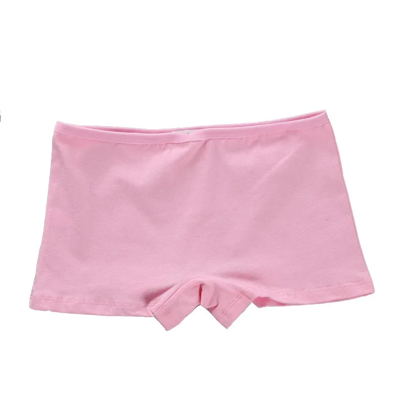 2024 Hot Sale Panties Young Girls Underwear  New Teenagers Solid Short Boxers  Panties Safety of Pants Underwear Panties image 5