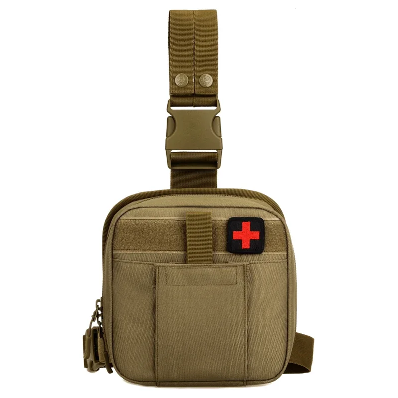 Men Leg Belt Bag Fanny Waist Pack Bum First Aid molle Accessory Sundries Military Tactics Nylon Fanny Medical Hip Drop Bag