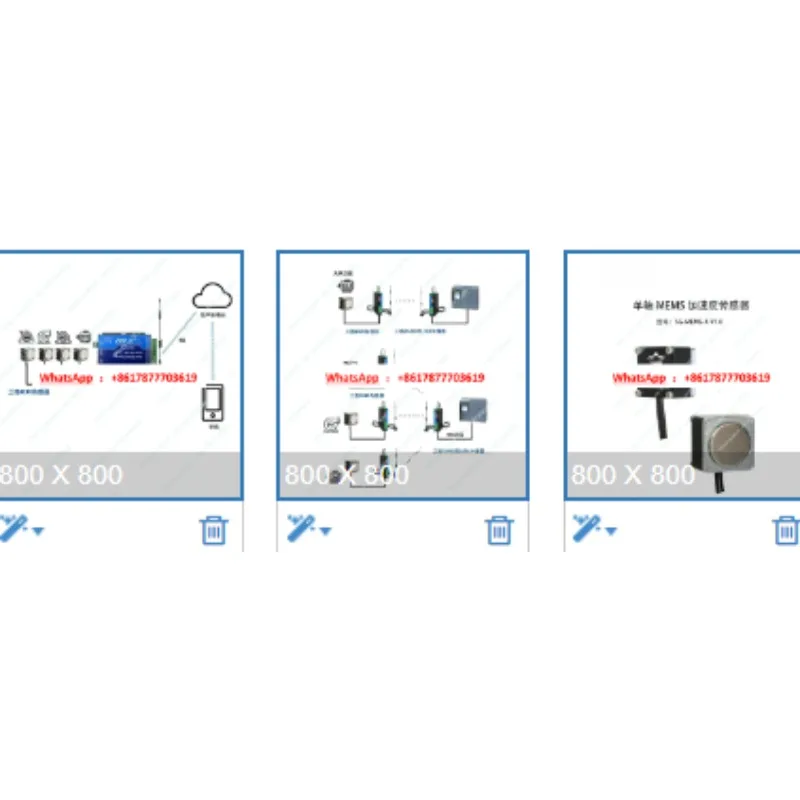 Suitable for MEMS industrial grade single axis vibration temperature monitoring sensor accelerometer capacitive low frequency