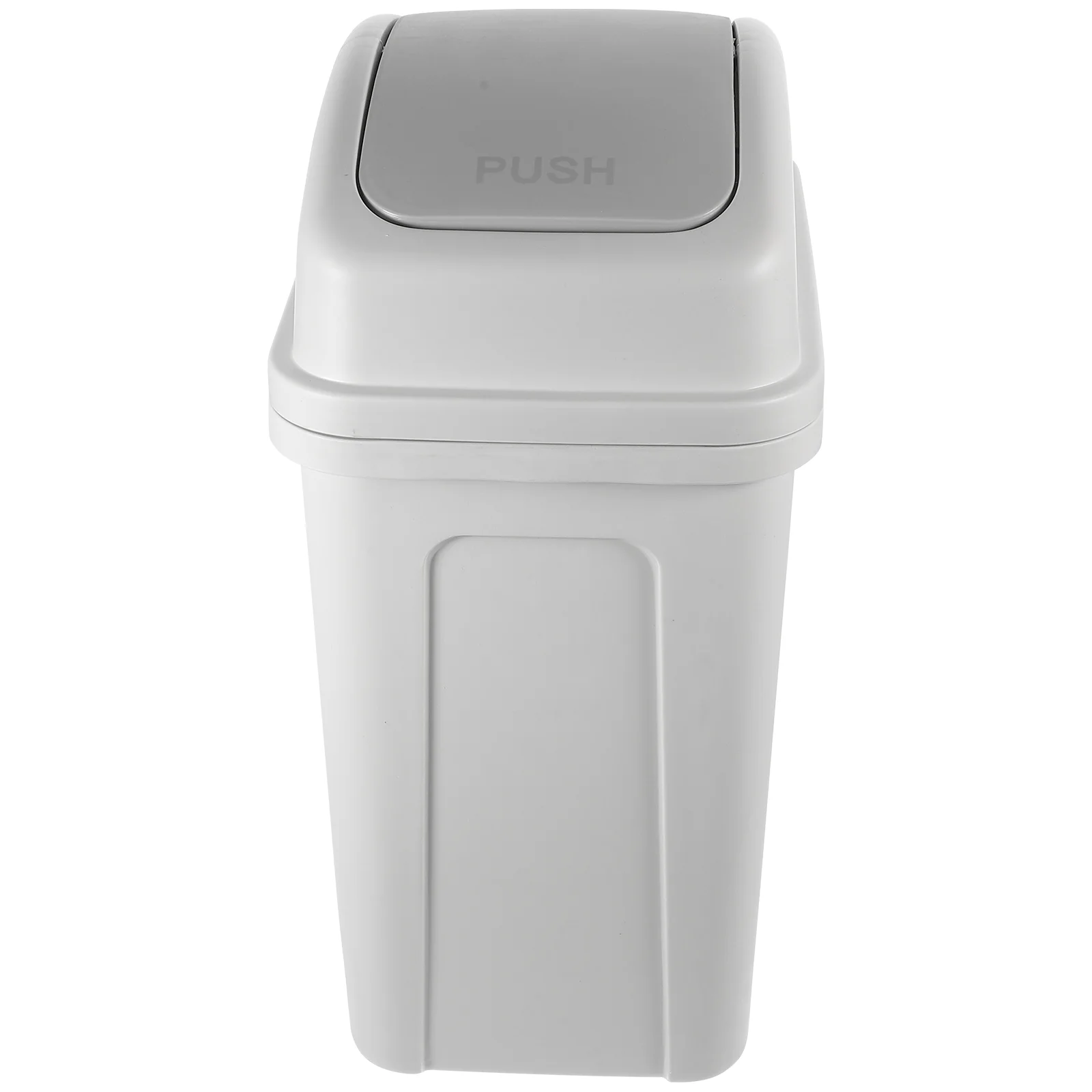 

Garbage Can Shake Lid Trash Bathroom Cans with Lids Nursery Drawstring Household White Waste Bins Office