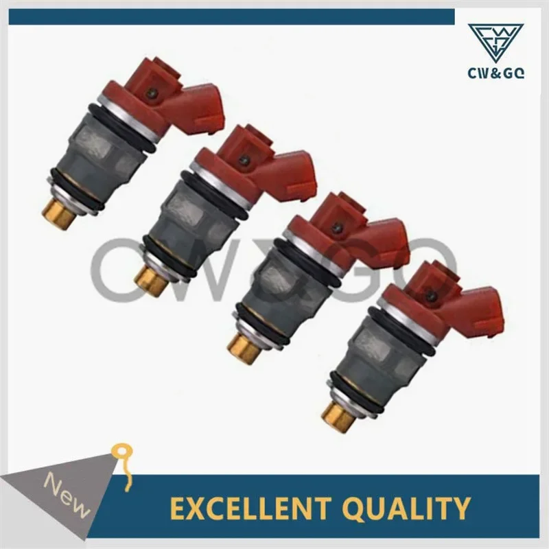 

4 pcs 23250-76020 23209-79055 Fuel Injector For Toyota 1994-1997 Previa Estima 2.4L 2TZFZE 2325076020 2320979055