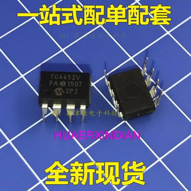 

10PCS New Original TC4452VPA TC4452 TC4452V DIP8 IC