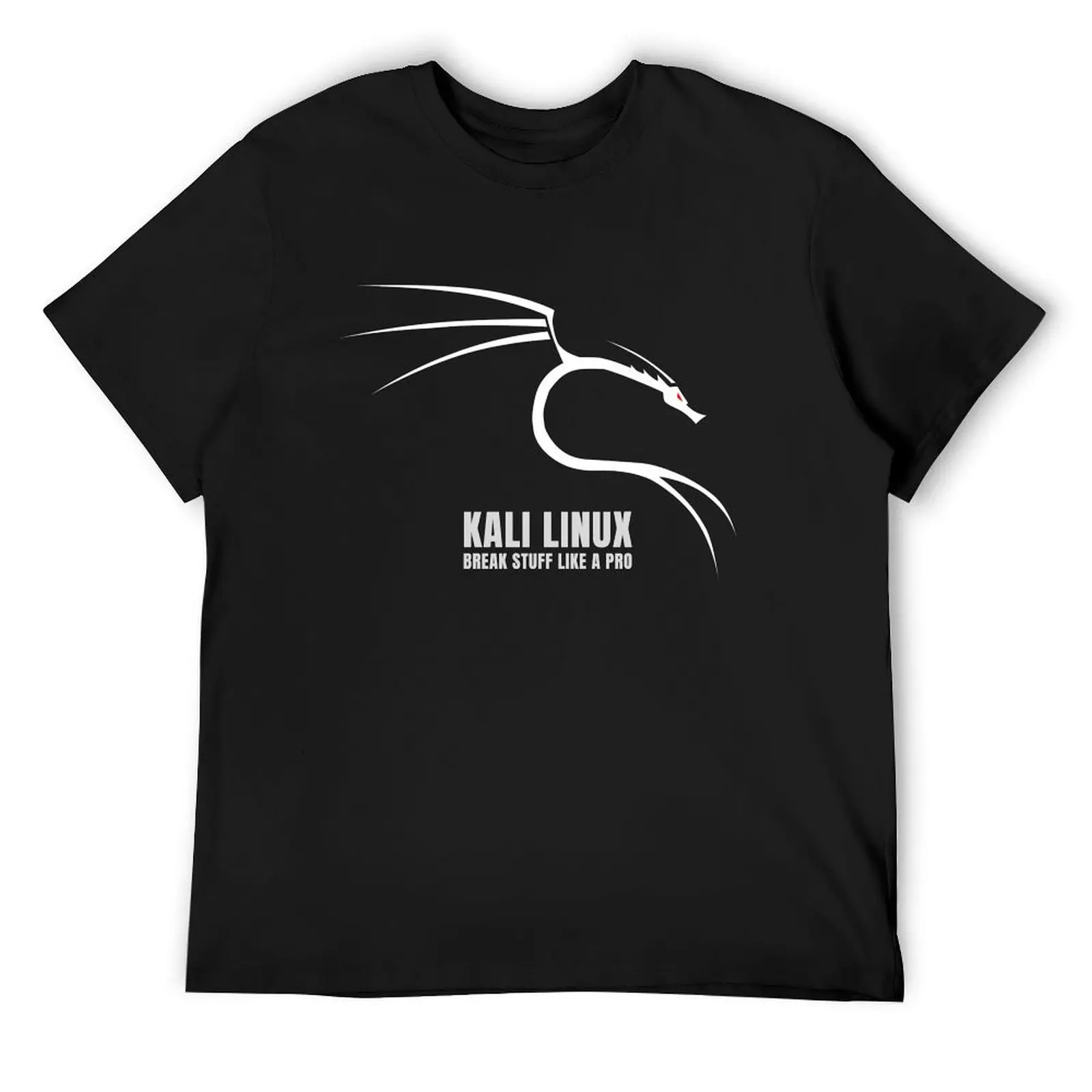 

Kali Linux Dragon Backtrack T Shirt Break Stuff Like A Pro T-Shirt graphics tees mens graphic t-shirts