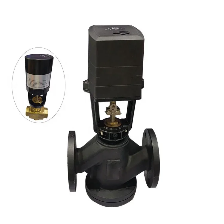 Temperature Control Valve Pressure Electric Regulating Valves Air Flow Control Valve