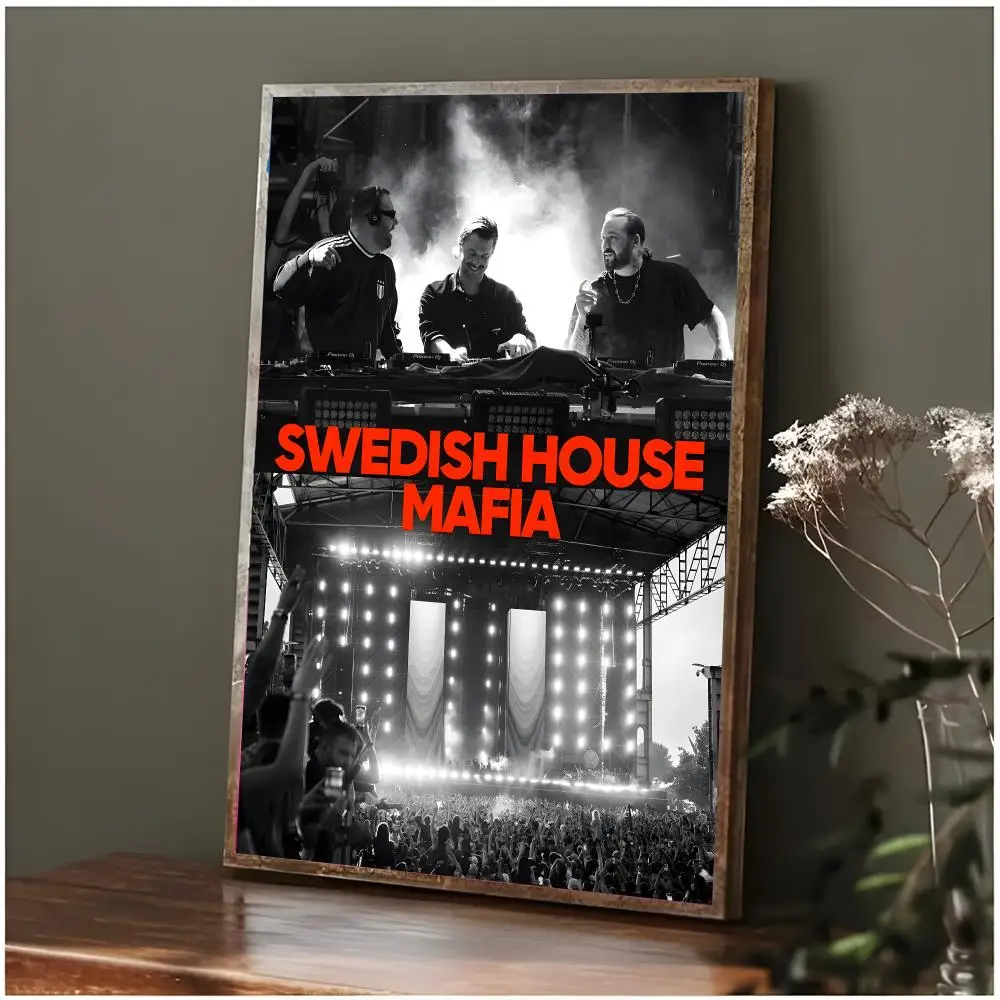 Electronic Band S-Swedish House Mafia Poster Modern Wall Art Bedroom Living Room Print Unframed